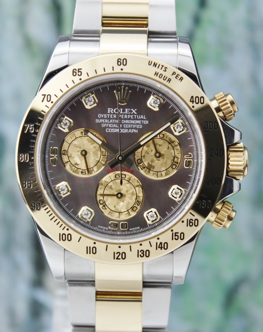 (image for) UNPOLISHED LIKE NEW ROLEX OYSTER PERPETUAL DAYTONA COSMOGRAPH - 116523